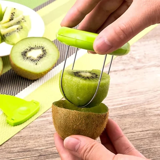 Stainless Steel Kiwi Cutter Slicer