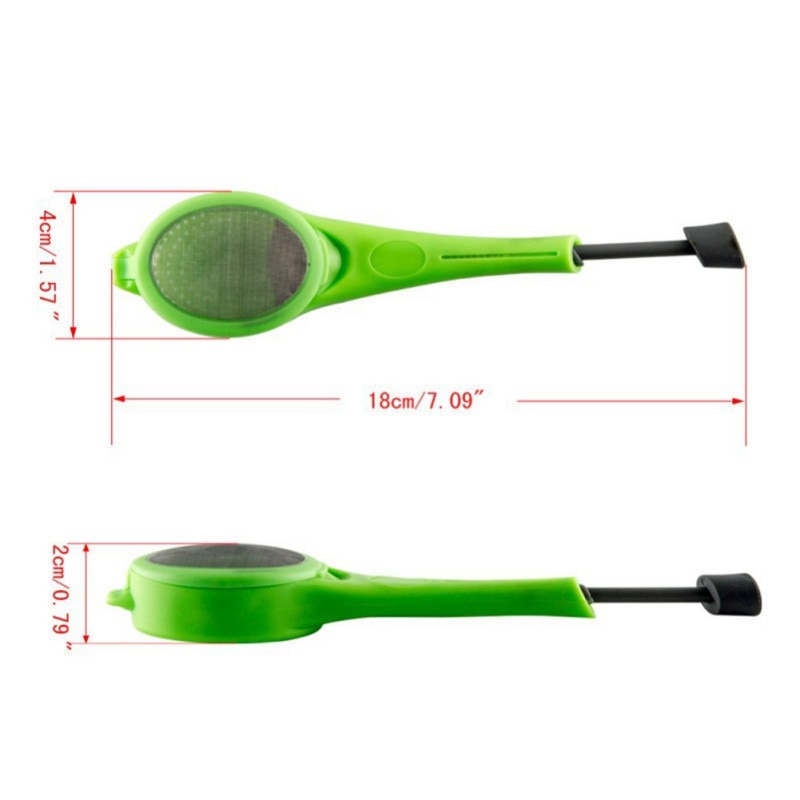 Kitchen tools Green Tea Tea leaf Infuser with drip tray silicone strainer for Herbal Puer Spice filter Kitchen Tools