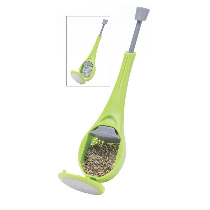 Kitchen tools Green Tea Tea leaf Infuser with drip tray silicone strainer for Herbal Puer Spice filter Kitchen Tools
